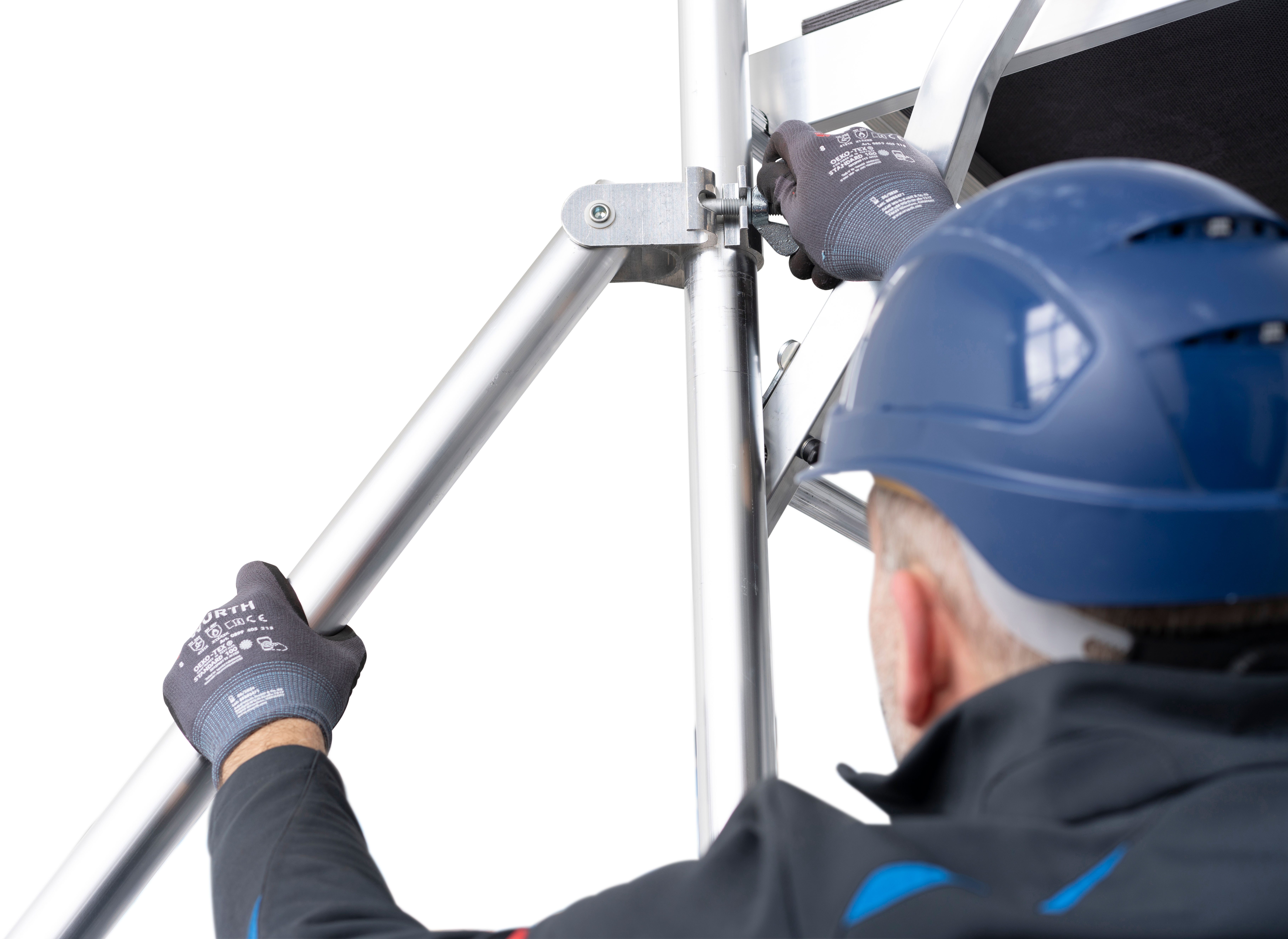 KRAUSE ProTec XXL wide-frame mobile scaffold (set), working height: 5.3 meters