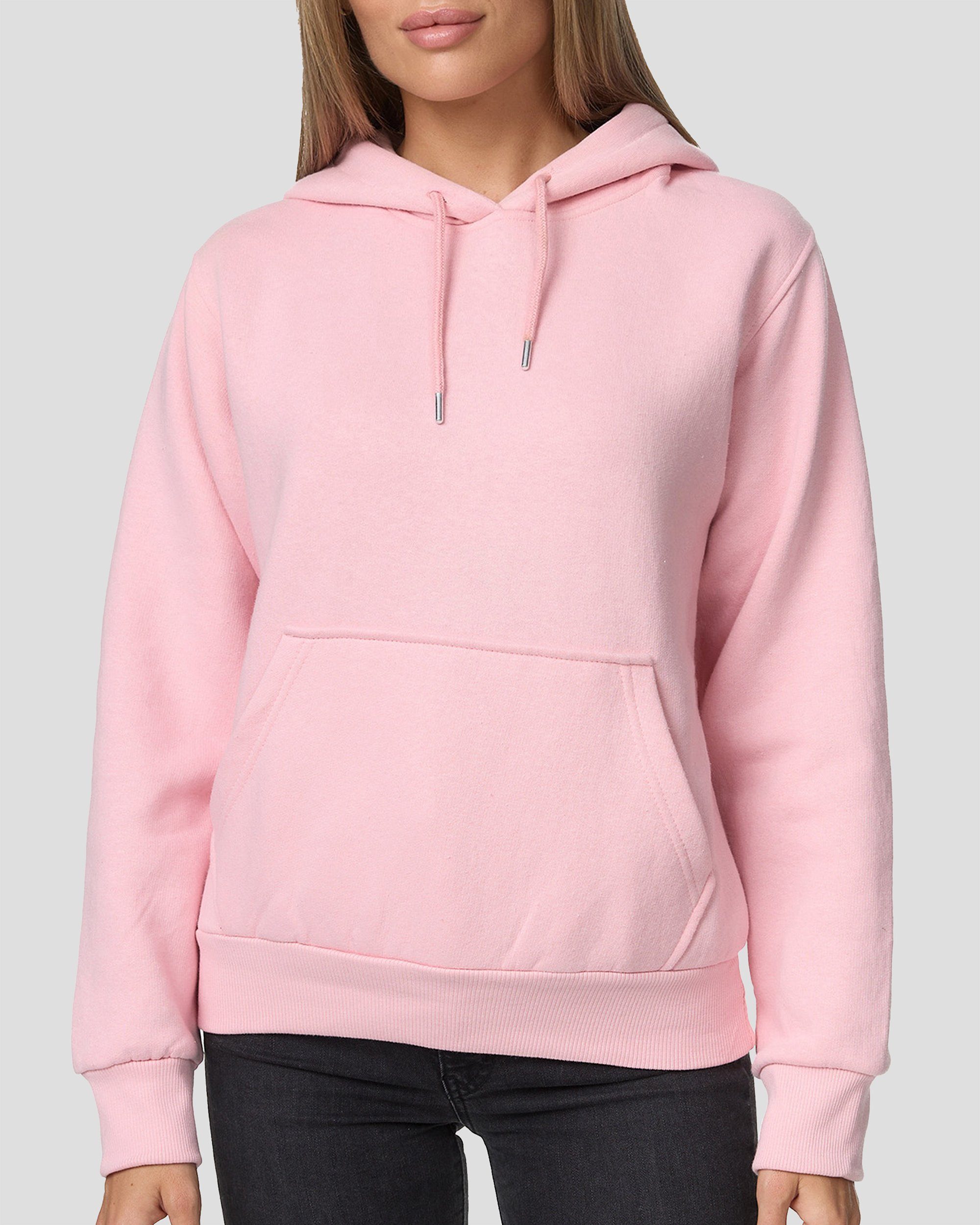 Smith & Solo Kapuzensweatshirt Hoodie Damen Kapuzenpullover (1-tlg) mit Kangurutasche, mit Kapuze, Slim Fit