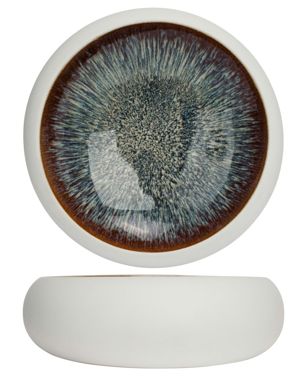 Cosy & Trendy Suppenteller Mauna Suppenteller 23,3cm, MAUNA TELLER D23,3XH6,5CM