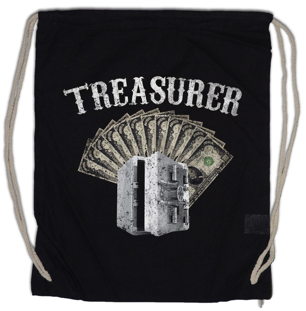 Turnbeutel Treasurer Patch Turnbeutel Ride To Live Biker Rider MC Chopper Rocker