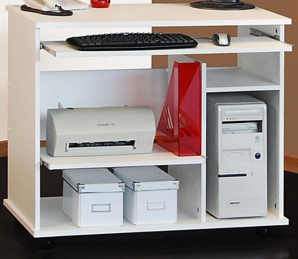 Computertisch Computertisch PC Tisch Schreibtisch auf Rollen