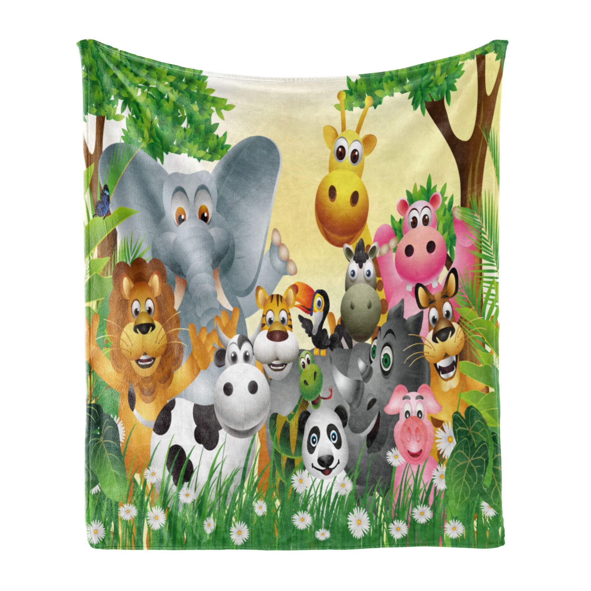 Wohndecke Gemütlicher Plüsch für den Innen- und Außenbereich, Abakuhaus, Ti günstig online kaufen