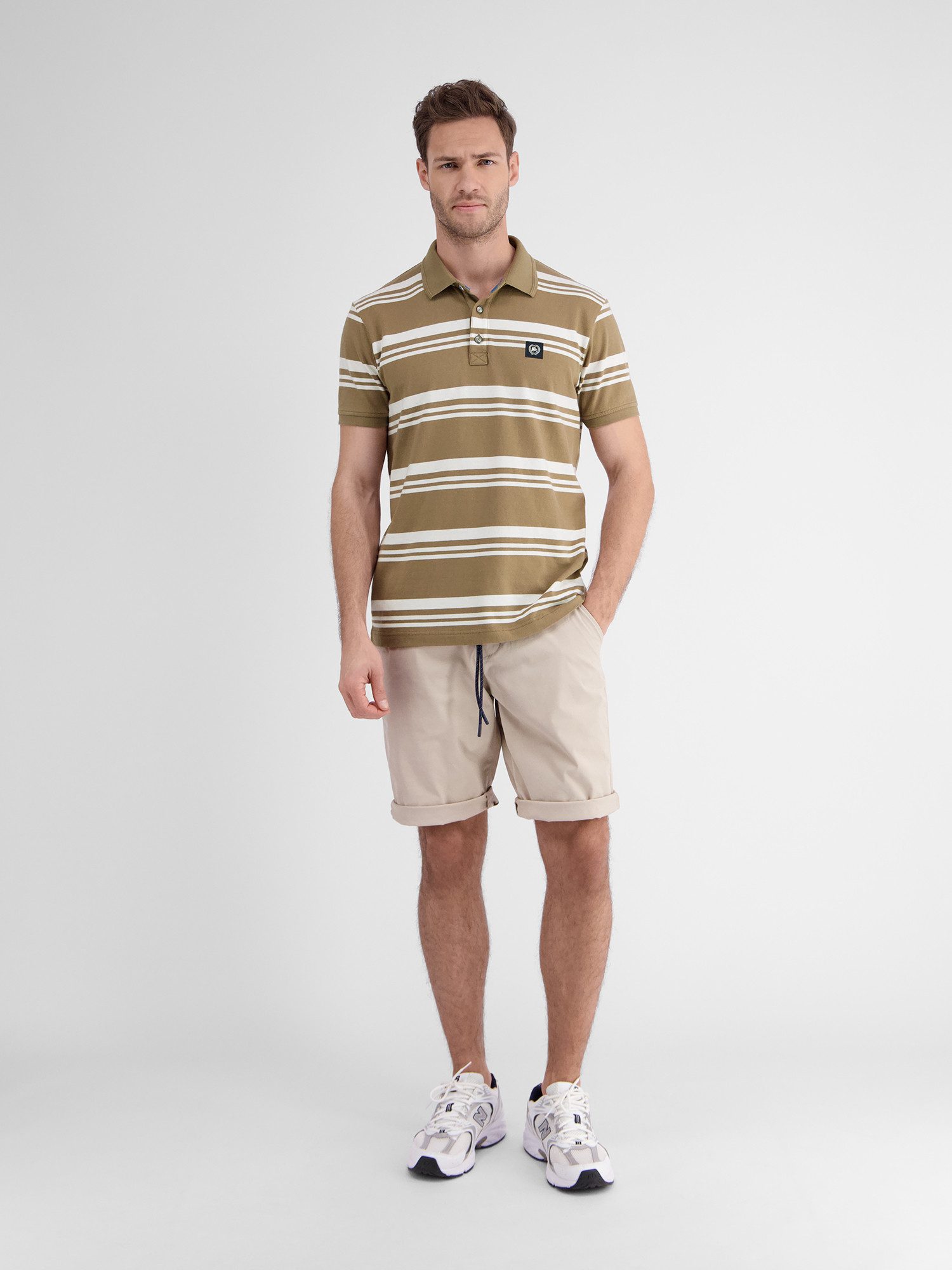 Poloshirt LERROS Gestreiftes Poloshirt für Herren