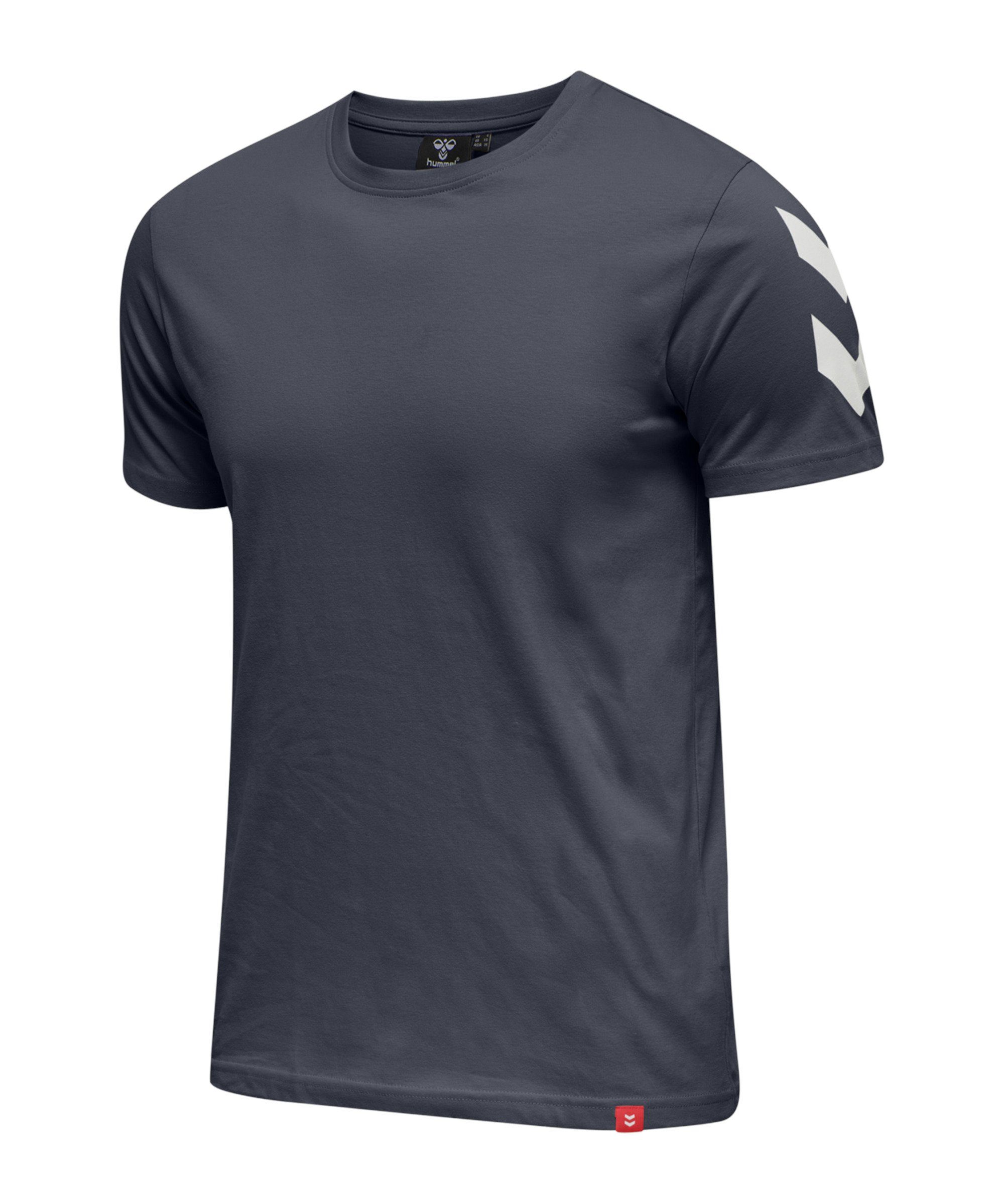 T-Shirt default hmlLEGACY blau Chevron T-Shirt hummel