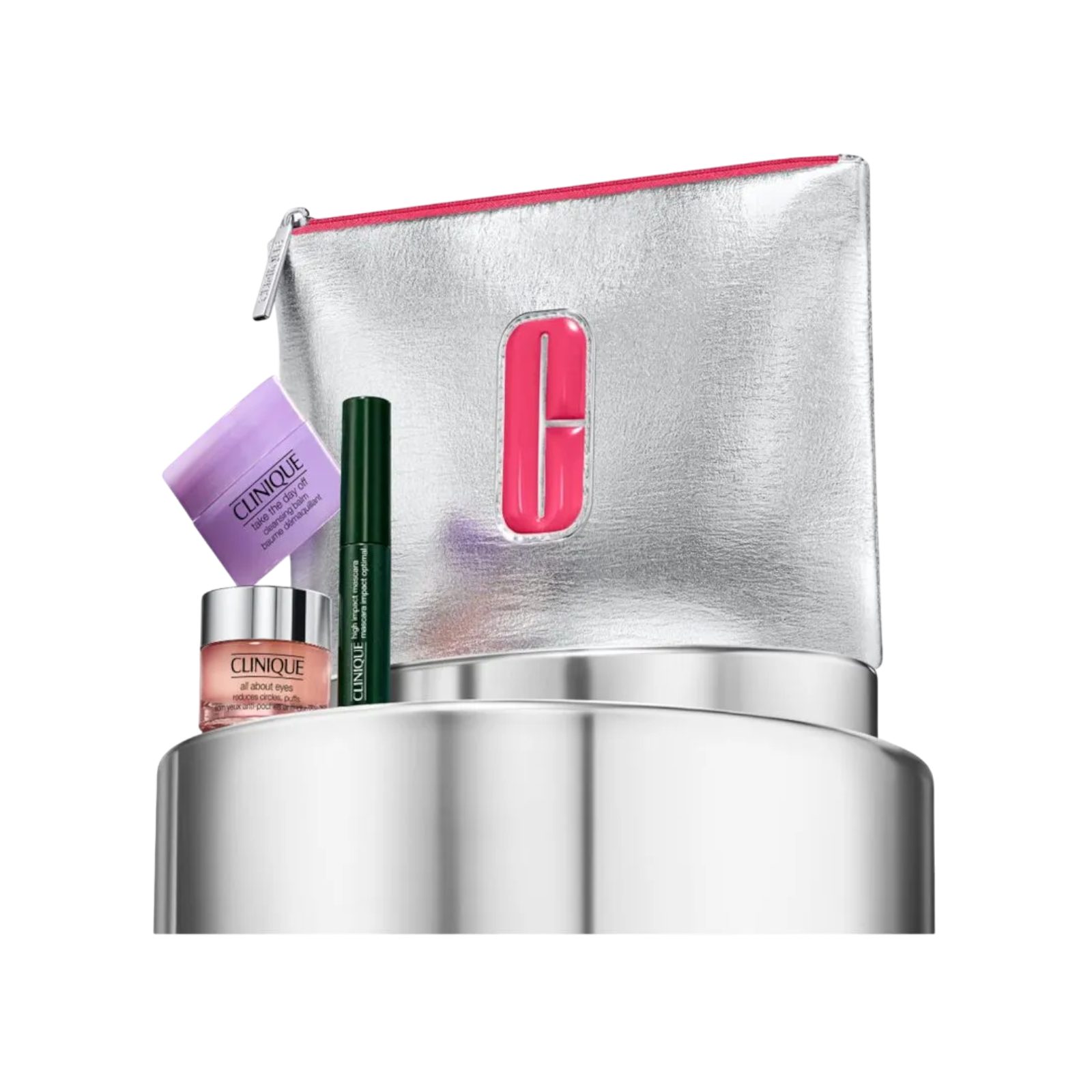 CLINIQUE Gesichtspflege-Set All About Eyes Glam To Goodnight, 3-tlg.