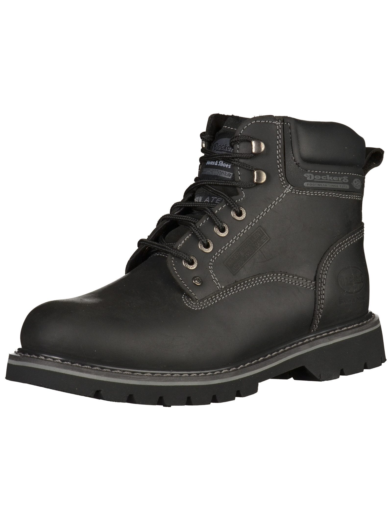 Dockers by Gerli Stiefelette Leder Schnürstiefelette