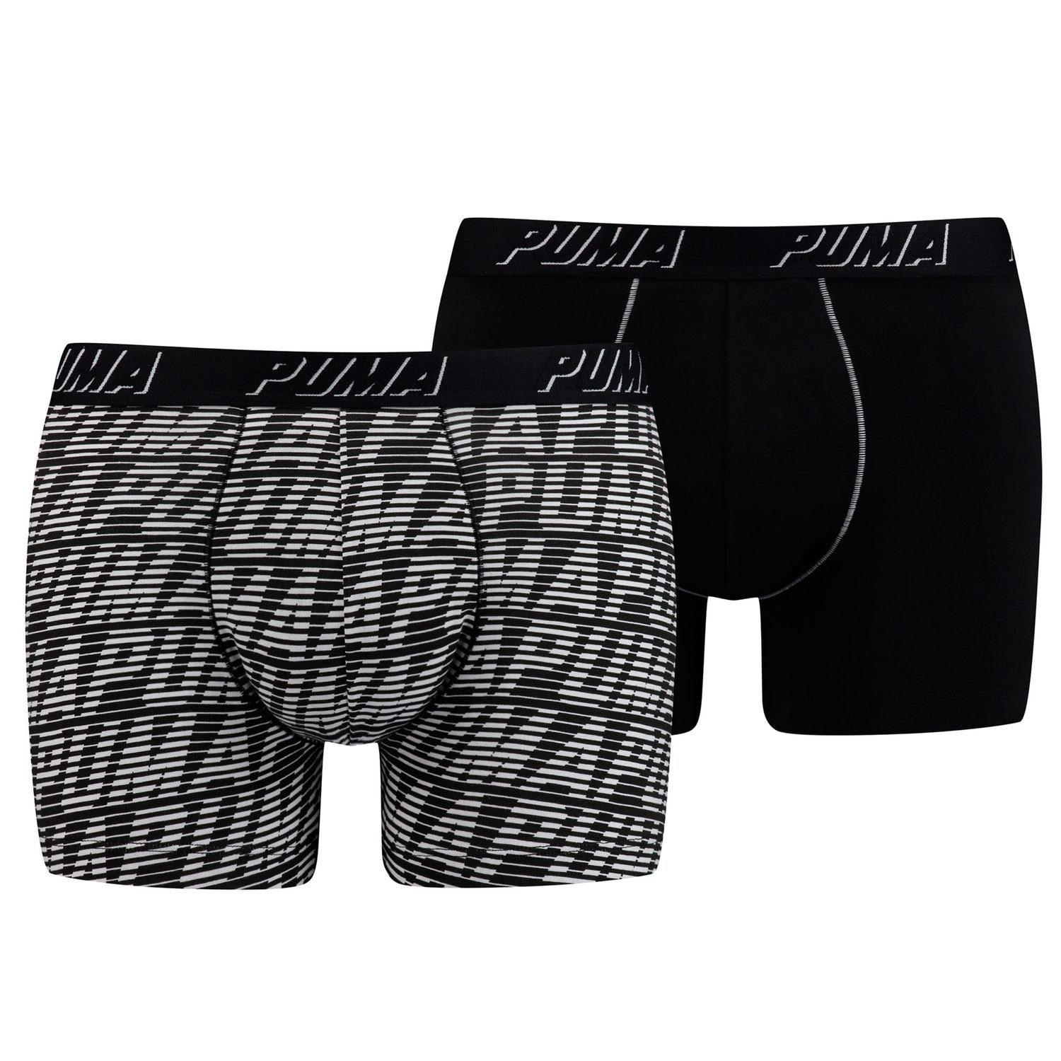 PUMA BODYWEAR Boxershorts Optical Logo AOP günstig online kaufen