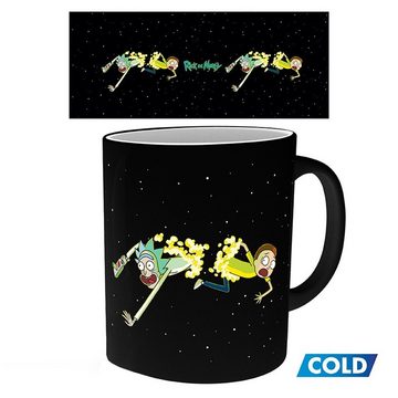 ABYstyle Thermotasse Portal Thermoeffekt Tasse - Rick and Morty