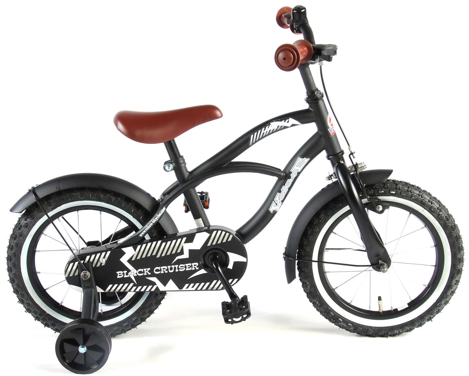 LeNoSa Kinderfahrrad Volare Cruiser • Retro Design • Kinderfahrrad - Jungen - 14 Zoll