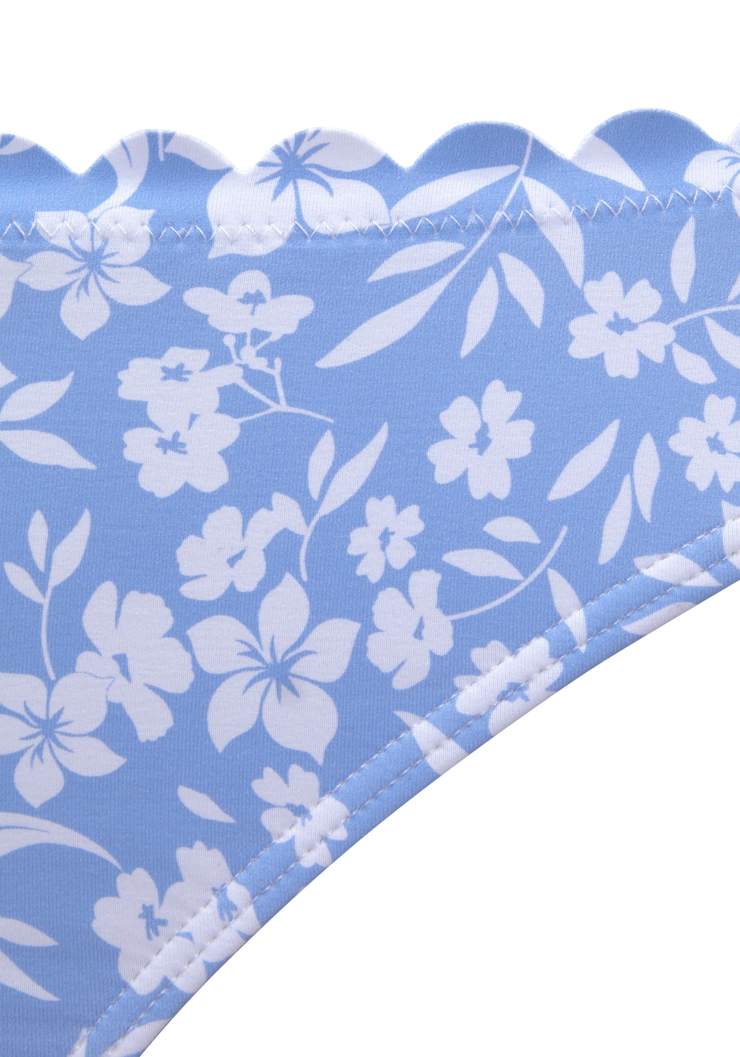 Vivance Bikini-Hose Leni mit gelaserter Wellenkante