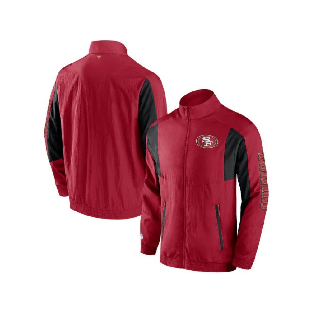 San Francisco 49ers Bomberjacke San Francisco 49ers Woven Track Jacket