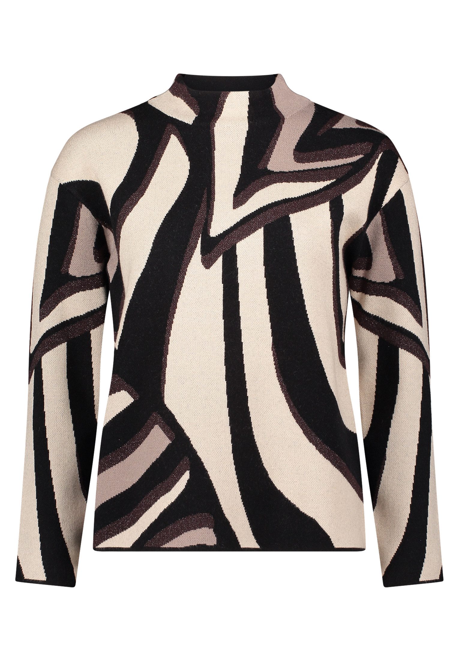 Betty Barclay Strickpullover Damen mit Stehkragen (1-tlg)