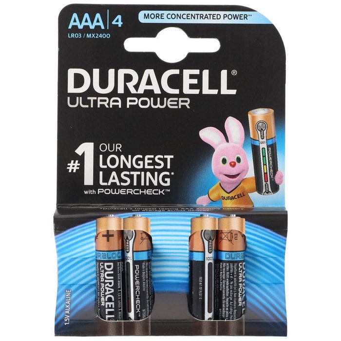 Duracell DURACELL ULTRA M3 Micro/AAA 4er Pack Batterie (1 5 V)