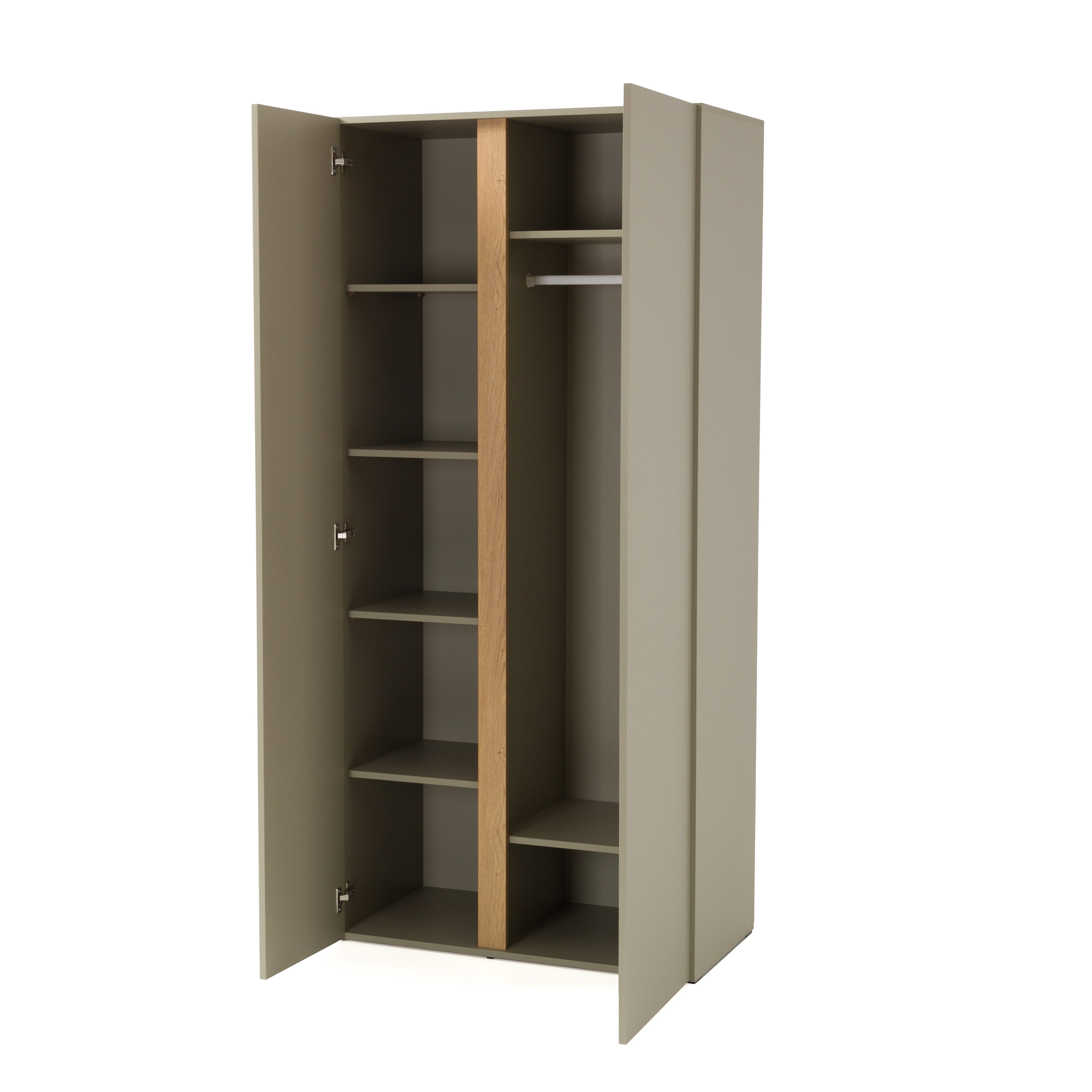 Beautysofa Kinderkleiderschrank LICO mit 2 Türen