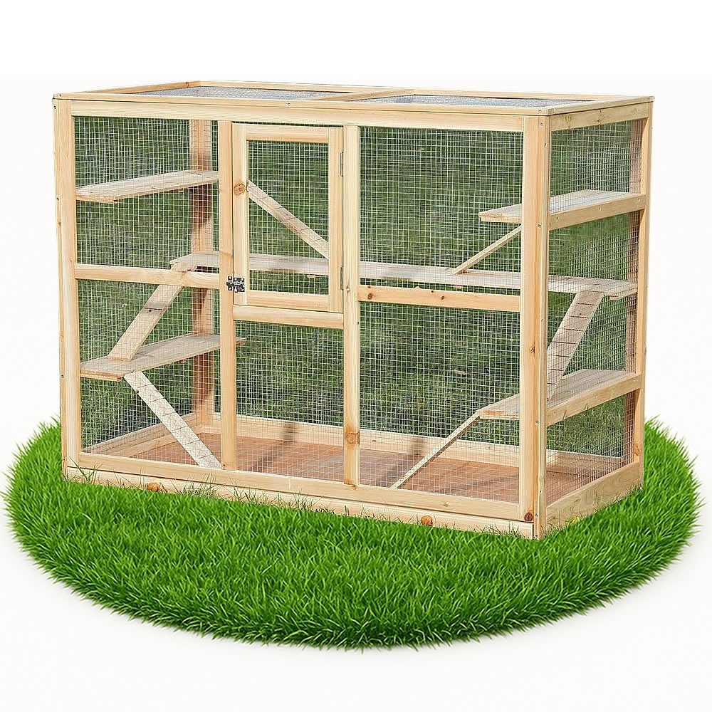 Kleintierkäfig Nagerkäfig XXL Villa Hamsterkäfig Mäusekäfig Kleintierkäfig