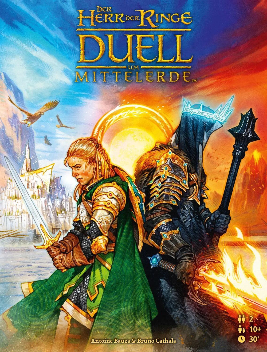 Asmodee Spiel Der Herr der Ringe: Duell um Mittelerde