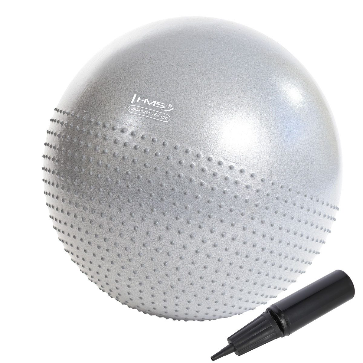 Gymnastikball 65cm Trainingsball Sitzball Fitnessball Yoga Gymnastik Massagenoppen