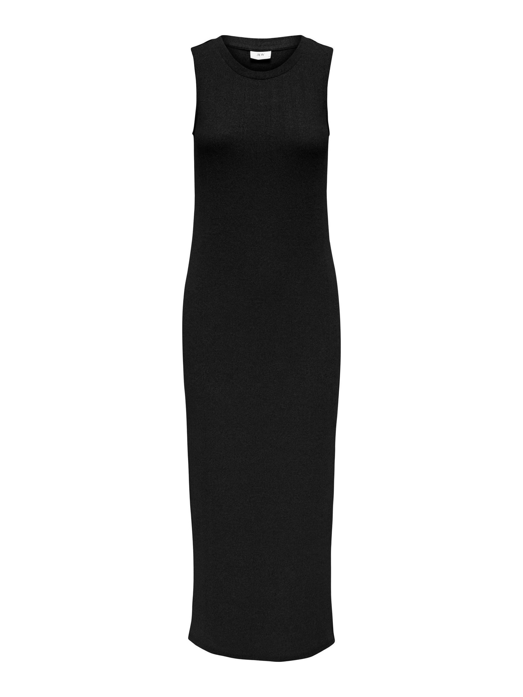 JACQUELINE de YONG Shirtkleid Locker Langes Stretch Bodycon Dress Ohne Ärmel (lang) JDYTONSY LINA S/L LONG DRESS JRS