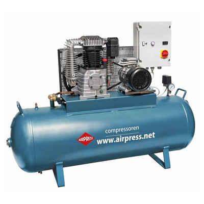 Airpress Kompressor Kompressor 5,5 PS 300 Liter 15 bar Typ K300-700S 36525-N, max. 14 bar, 300 l, 1 Stück