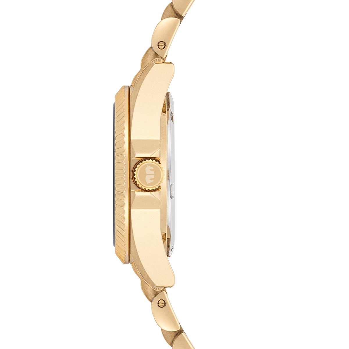 Rhodenwald & Söhne Quarzuhr Cassina gelbgold, mit Edelstahl-Armband