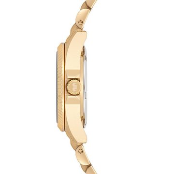 Rhodenwald & Söhne Quarzuhr Cassina gelbgold, mit Edelstahl-Armband