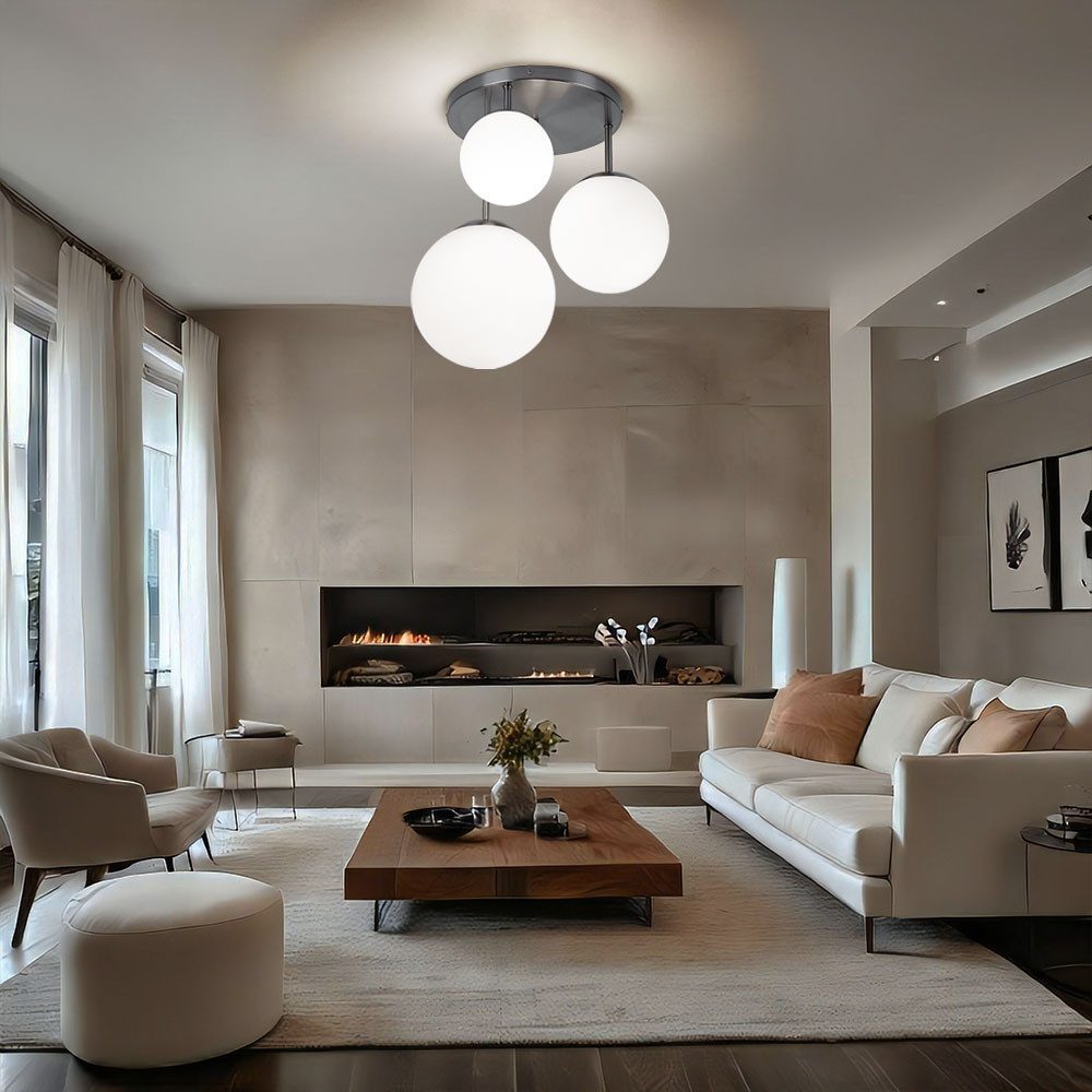 GLOBO LIGHTING Kugelleuchte, Leuchtmittel nicht inklusive, Deckenlampe Wohn günstig online kaufen