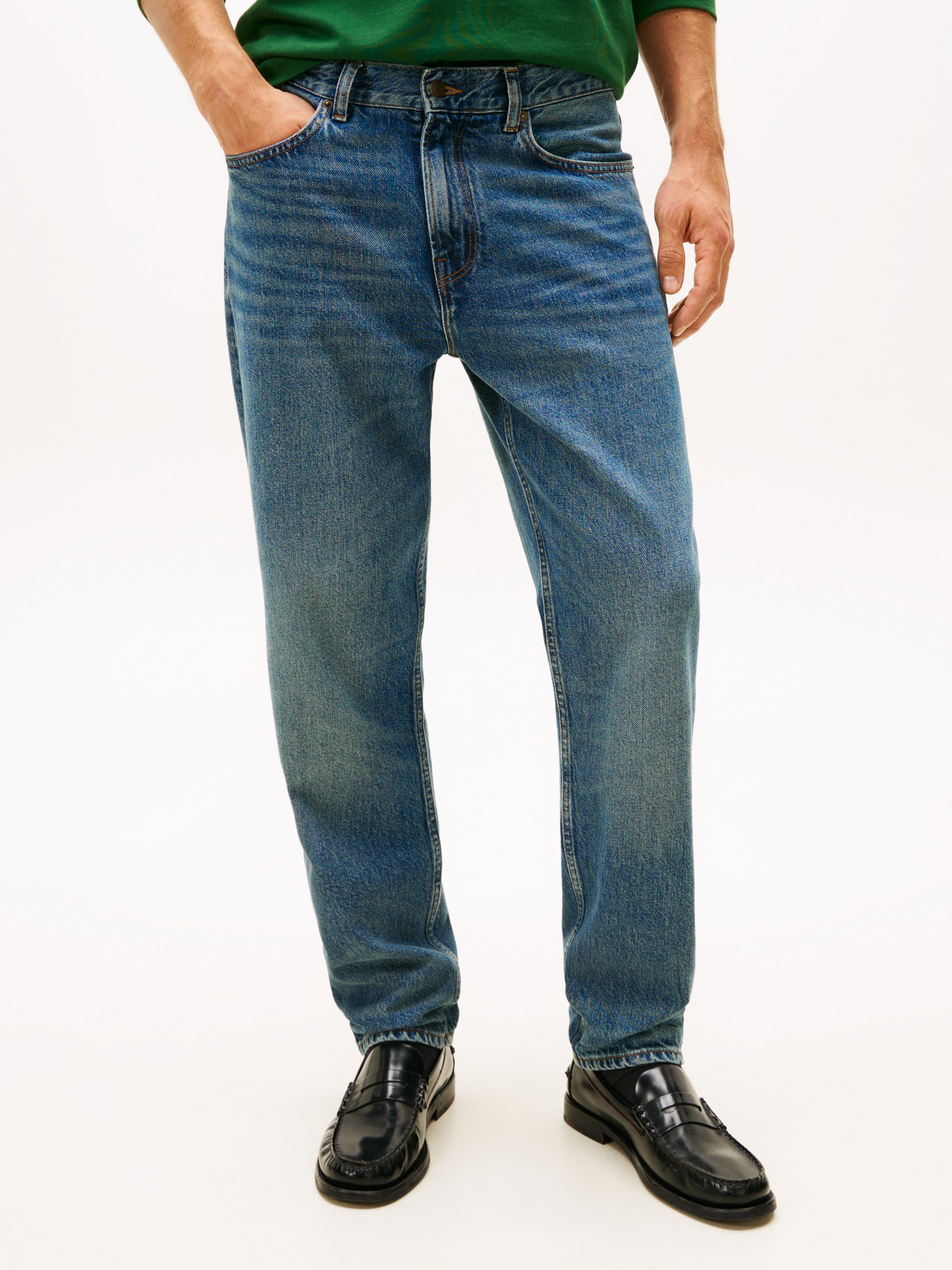 Tommy Hilfiger Tapered-fit-Jeans HARLEM Regular Fit, mit dezenter Waschung günstig online kaufen