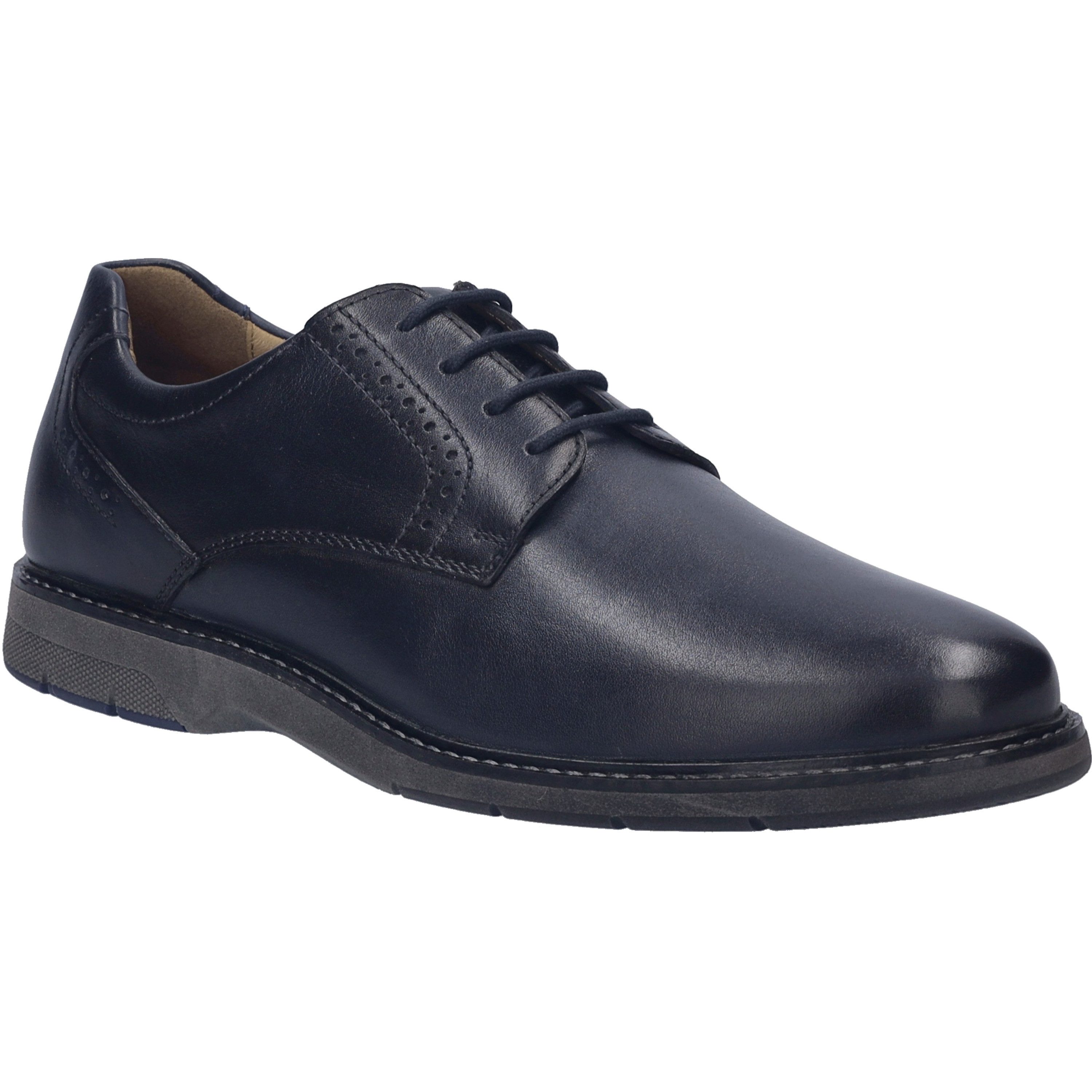 Josef Seibel Stuart 09, blau Schnürschuh