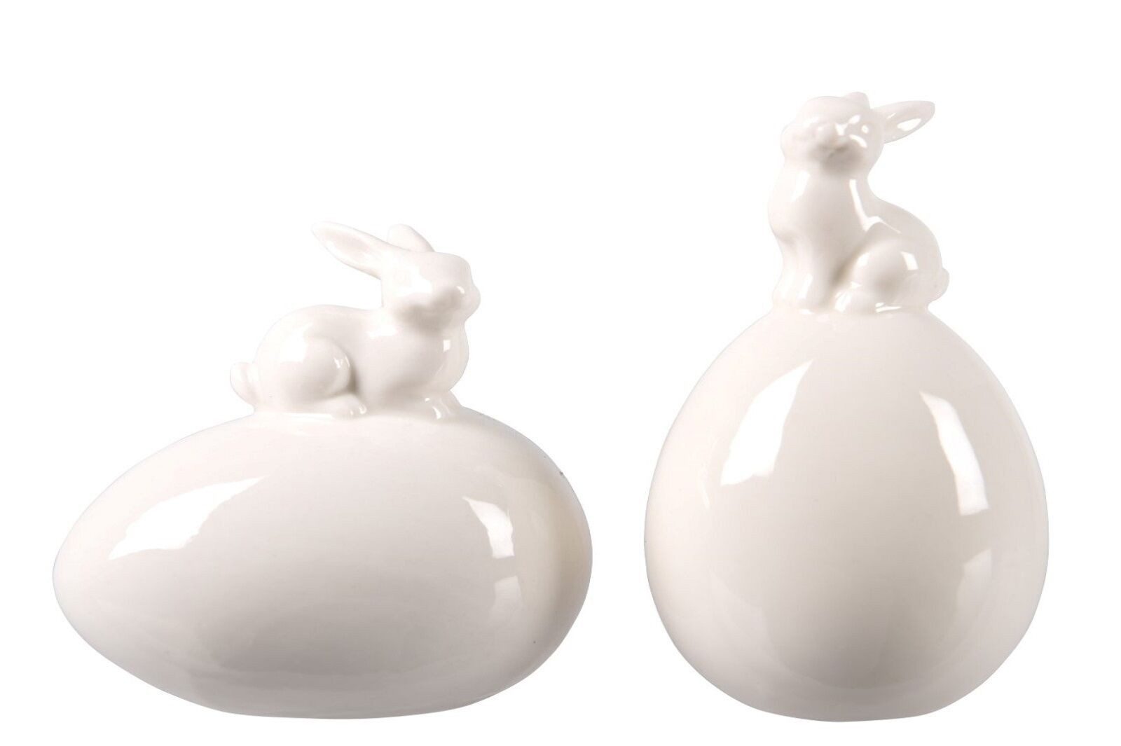 Kaemingk Osterhase Porzellan Ei mit Hase günstig online kaufen
