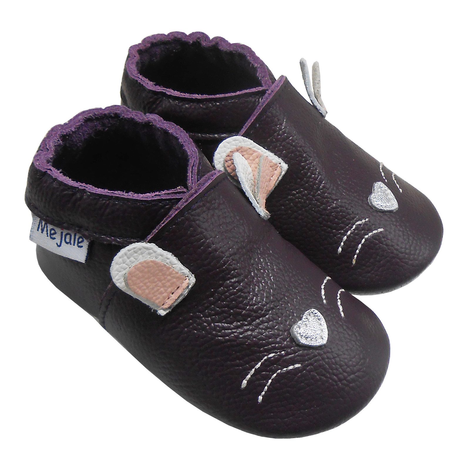 Mejale Mejale Leder Krabbelschuhe Babyschuhe Lauflernschuhe 100% Leder Mokassin