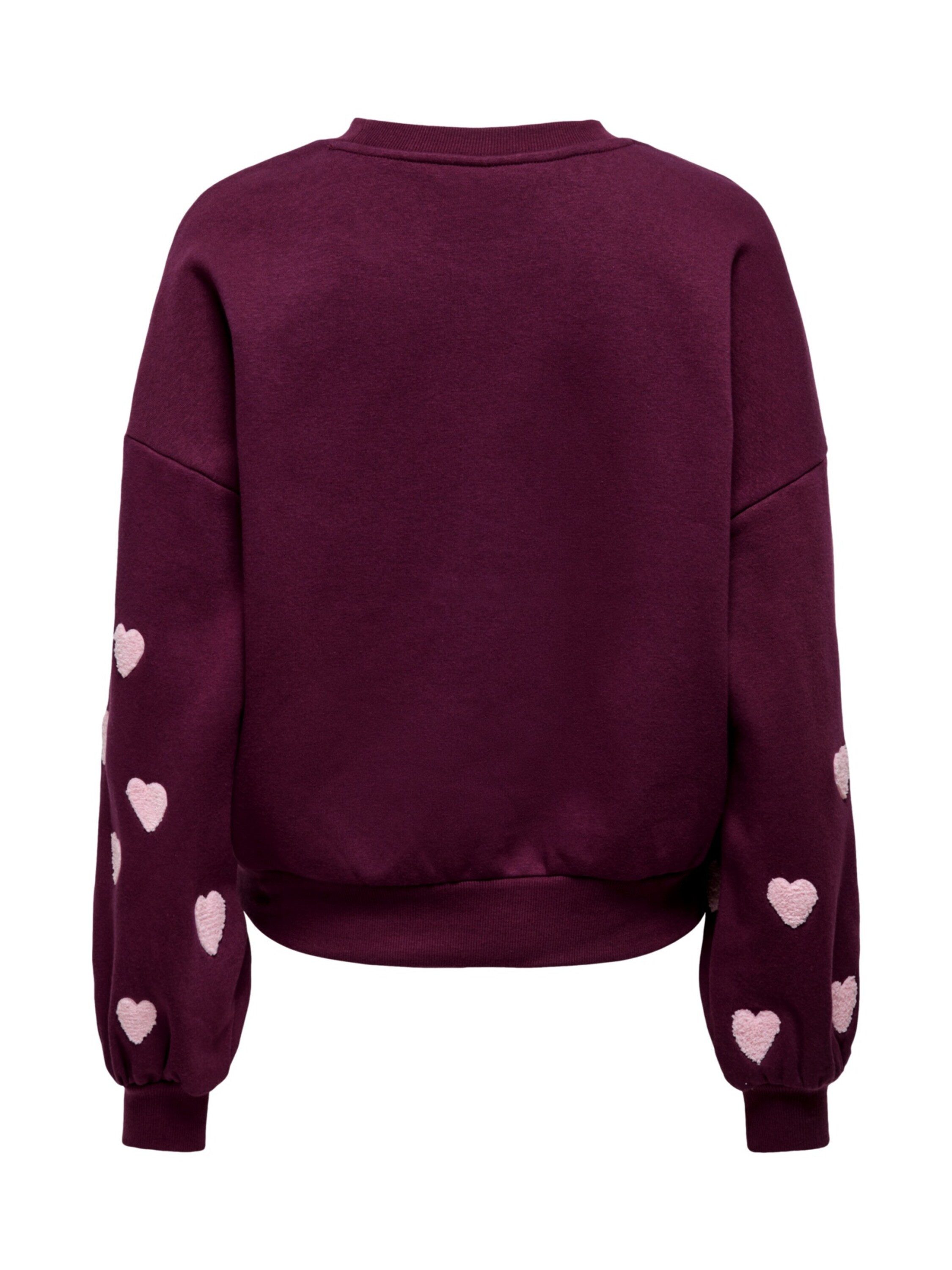 ONLY Sweatshirt ONLMACY (1-tlg) Drapiert/gerafft