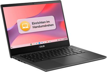 Asus Chromebook CM1402CM2A-EK0135 Chromebook (35,6 cm/14 Zoll, MediaTek Kompanio 510, Mali-G52 MC2, 128 GB SSD, ChromeOS, Clamshell Laptop with Full HD Panel)