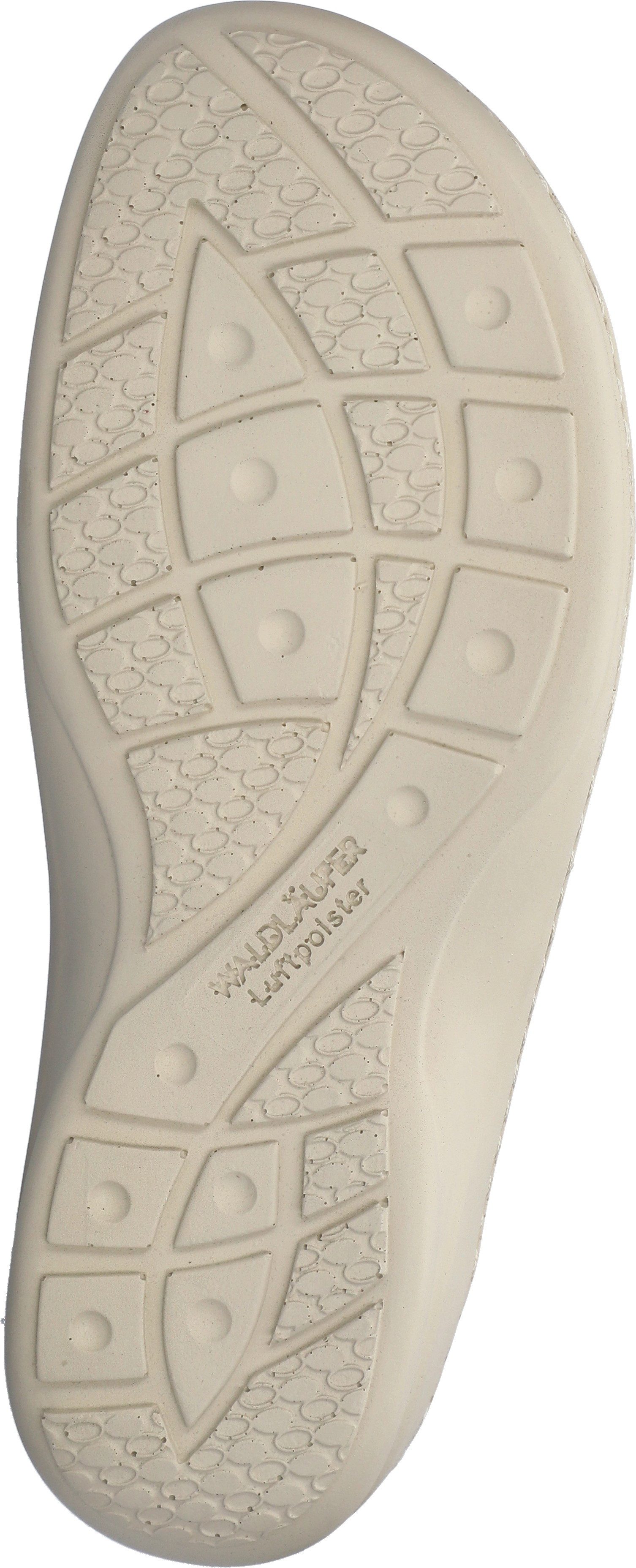 Waldläufer HERIA Clog Hausschuh, Sommerschuh, Klettschuh in Komfortweite H (sehr weit)