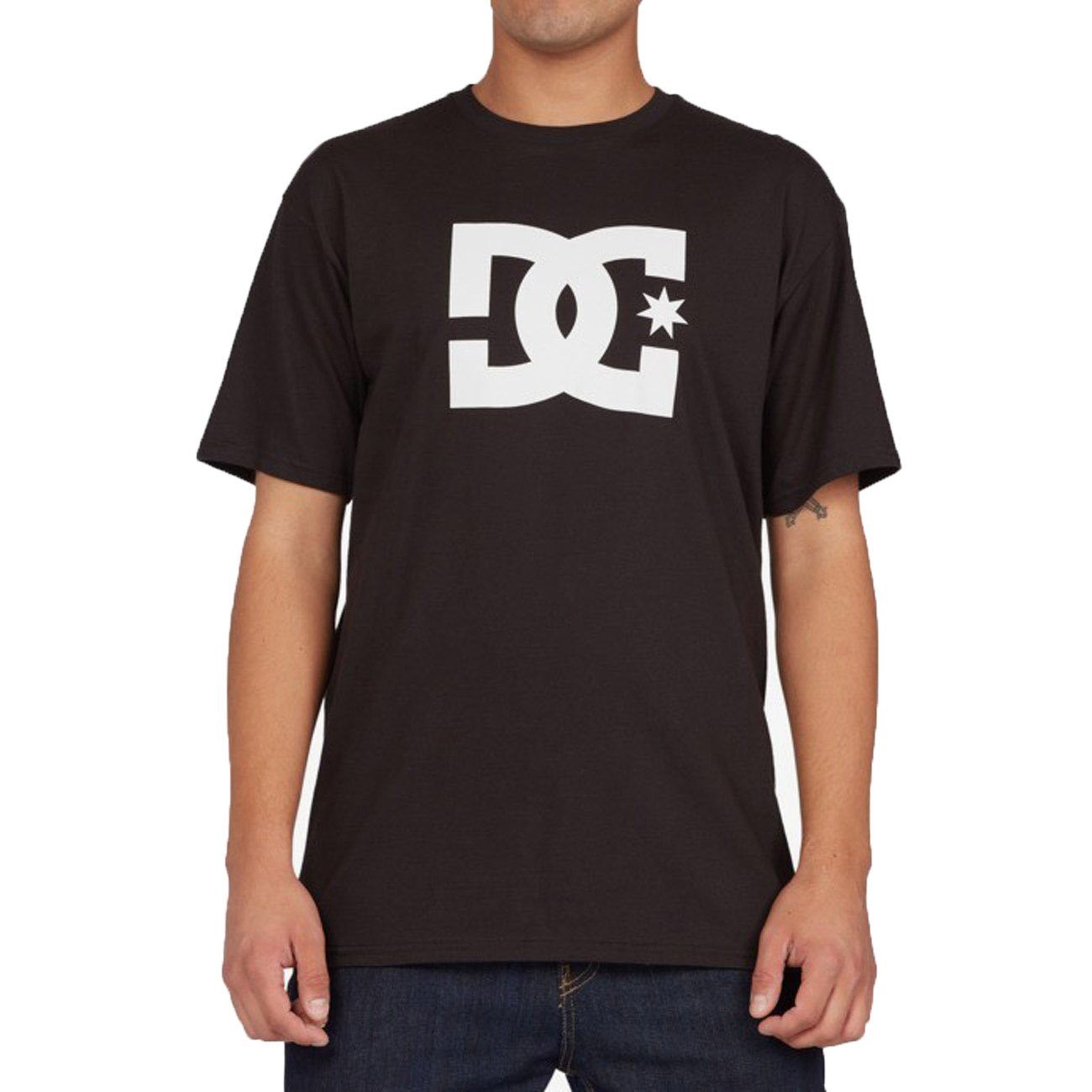 T-shirt DC Shoes Star HSS - Gris - 100% Coton - Taille Régulière - Neuf Avec étiquettes