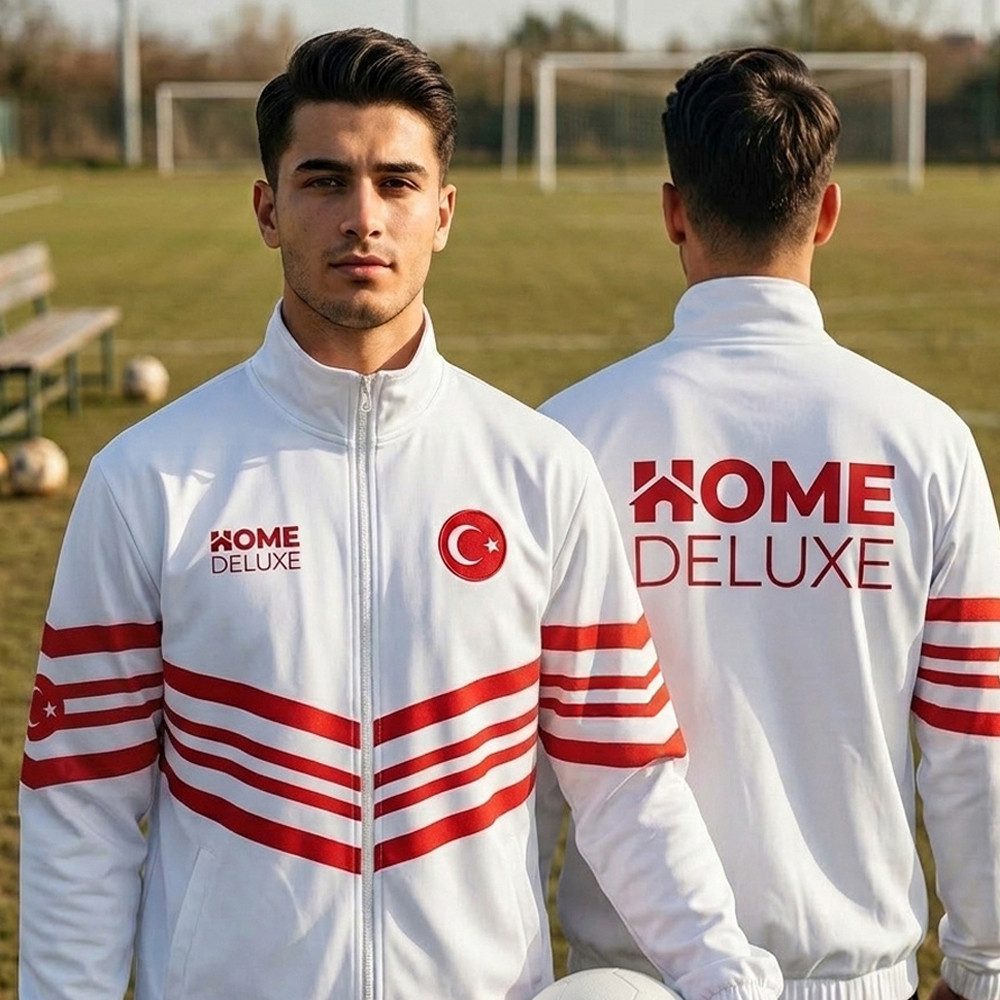HOME DELUXE Trainingsjacke TEAM TÜRKEI - JACKE 2026 Sportjacke, Fußballjacke, Oversize