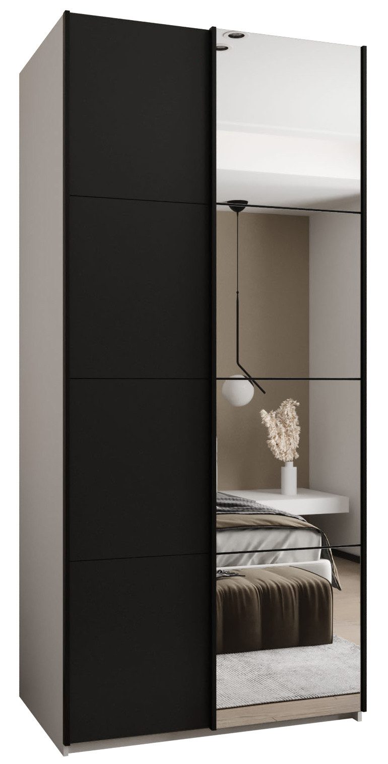 ABIKS MÖBEL Schwebetürenschrank LUX 3 hoher günstig online kaufen