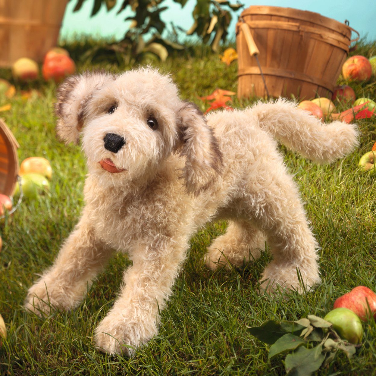Folkmanis Handpuppen Handpuppe Folkmanis Handpuppe Hund günstig online kaufen