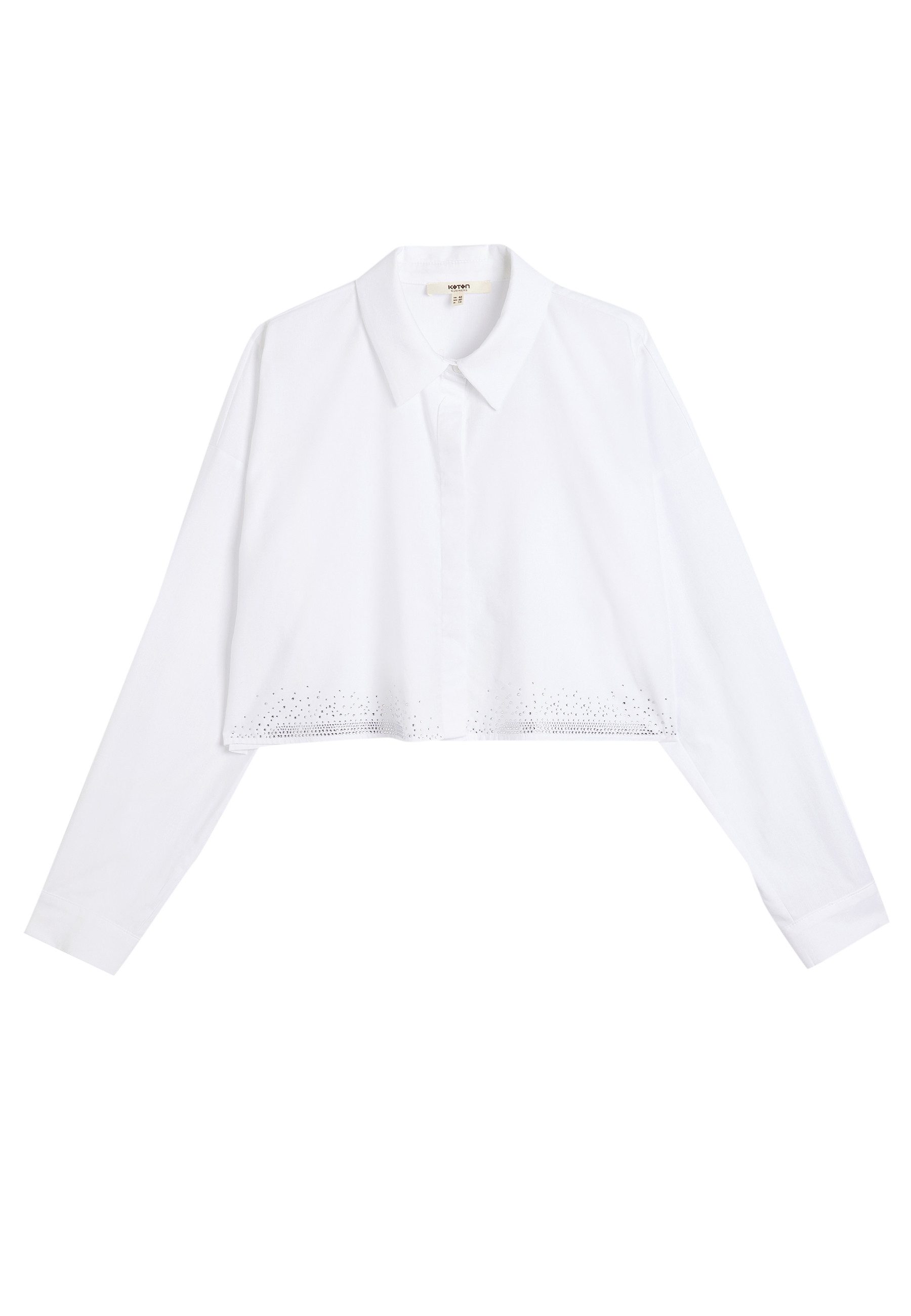 Langarmshirt Hemdkragen Langärmelig