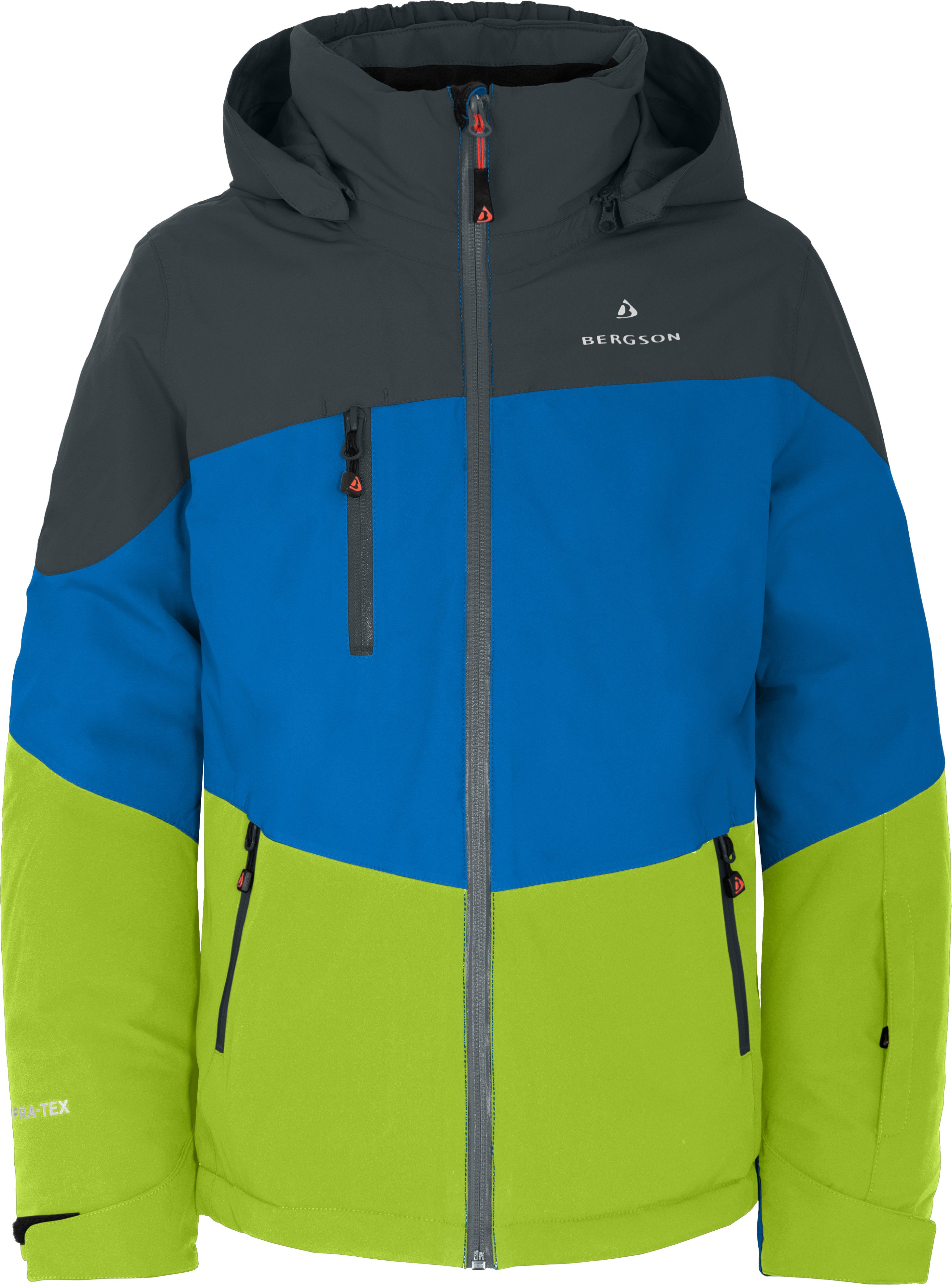 Bergson Skijacke VOLKER neo Kinder Skijacke, die perfekte Skijacke für junge Abenteurer, Normalgr