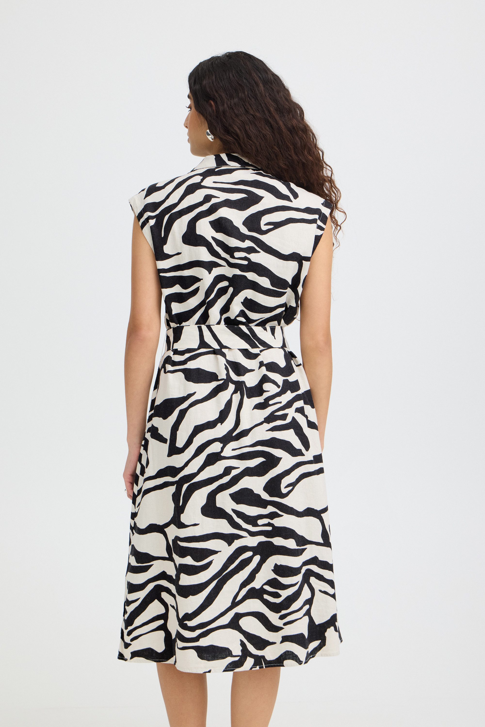 ICHI Jerseykleid Freizeitkleid IHLINNO