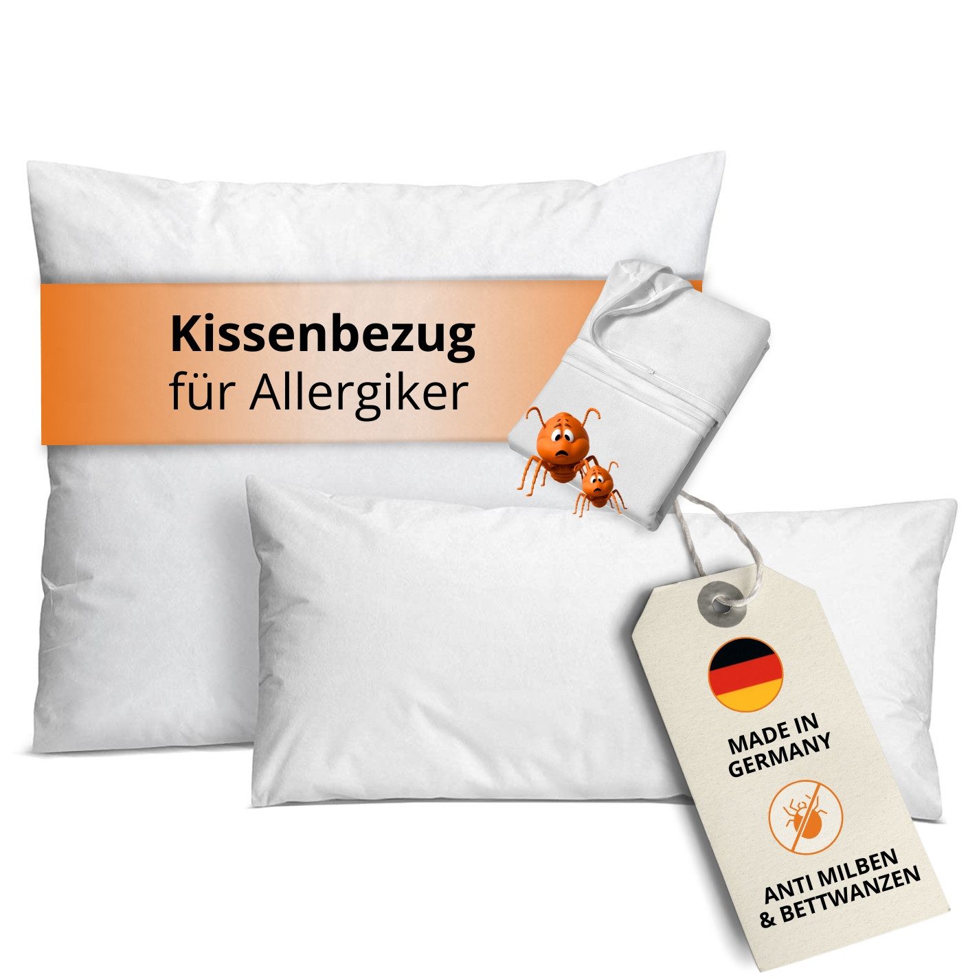 sleepling Kissenbezug Evolon Encasing Kopfkissen, (1 Stück), Milbenbezug, m günstig online kaufen
