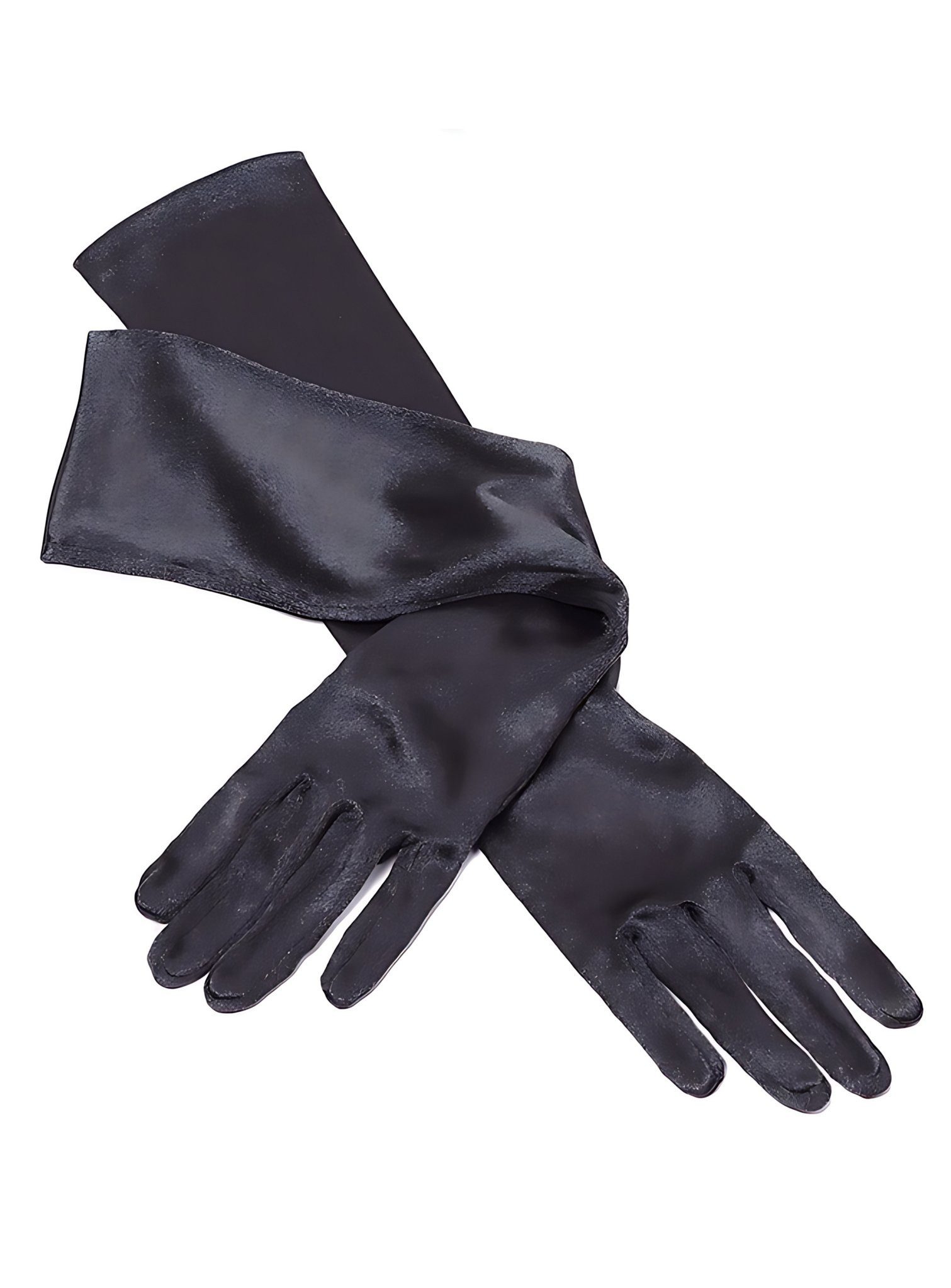 thetru Kostüm Gala Handschuhe in verschiedenen Farben, Lange, satinglänzende Handschuhe für Damen