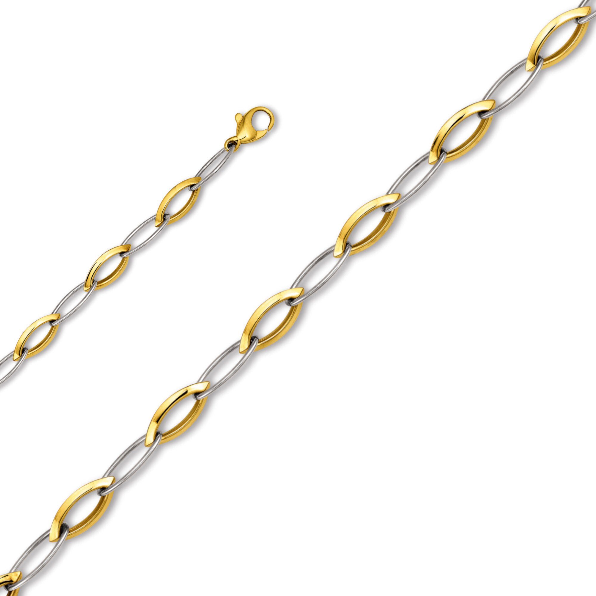 ONE ELEMENT Goldarmband Armband aus 333 Gelbgold 19 cm Ø, Damen Gold Schmuck