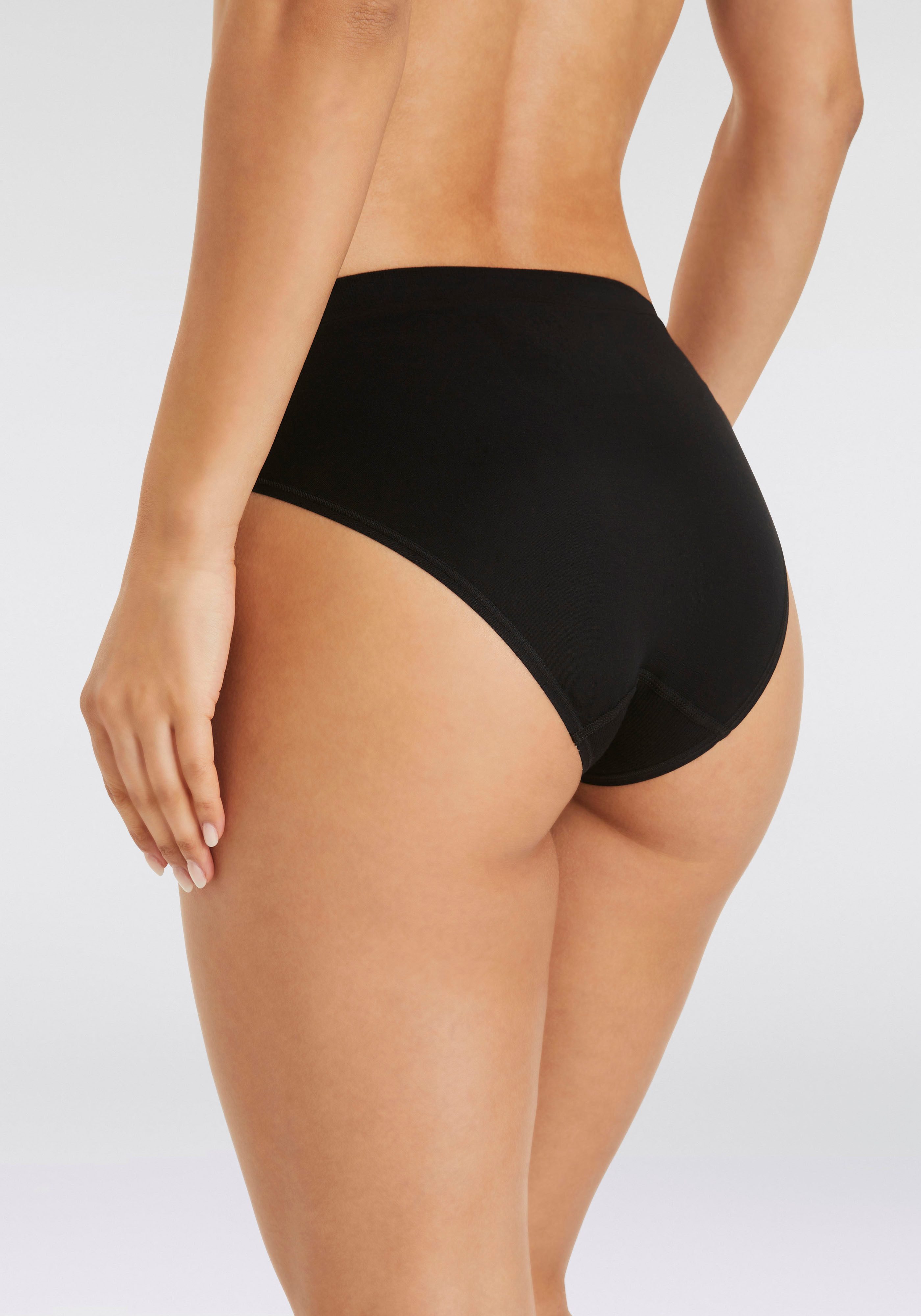 Apollo Hipster (3er Pack) Seamless Bambus Taillen / Huft Slip, weich und bequem!