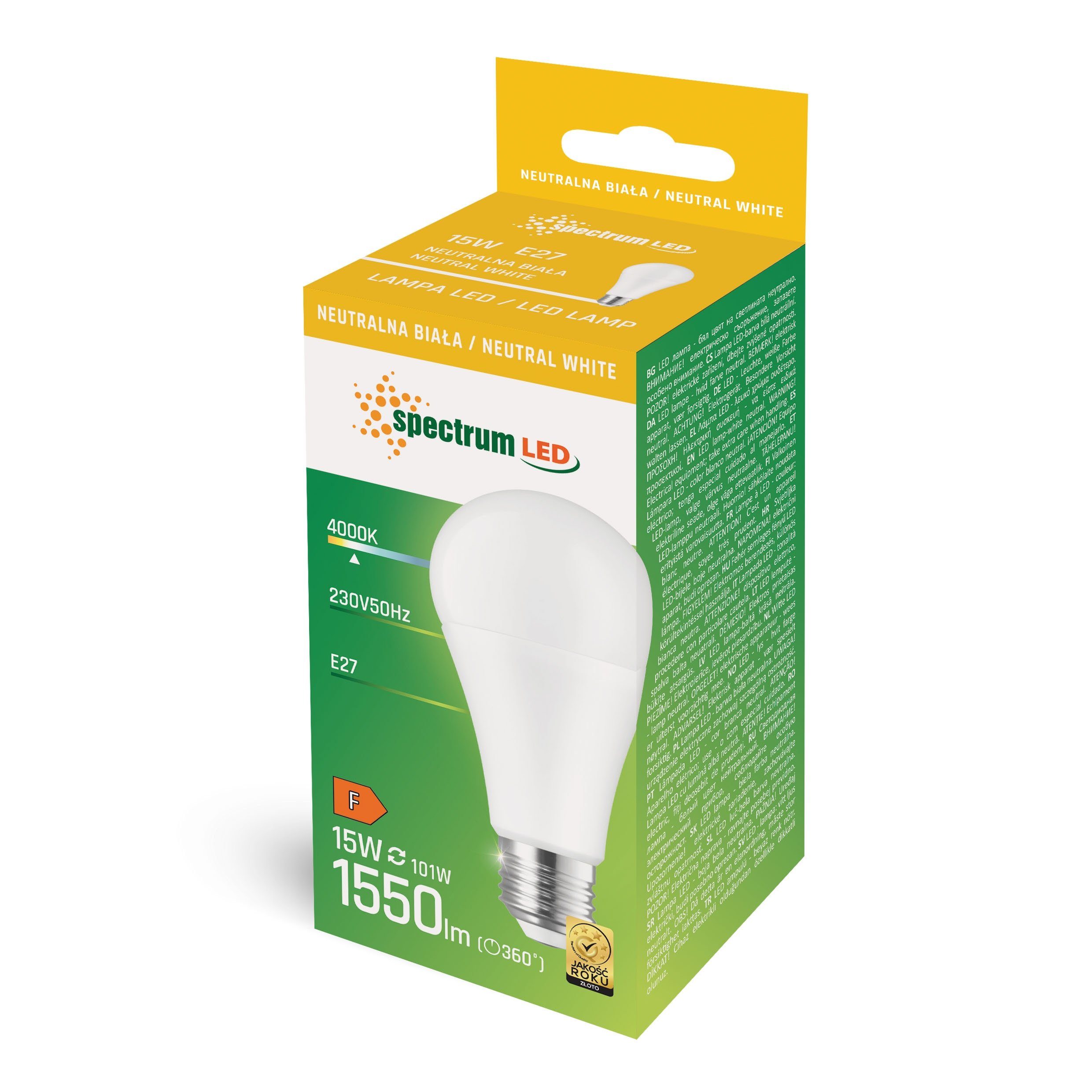 spectrum LED LED-Leuchtmittel LED E27 A60 günstig online kaufen