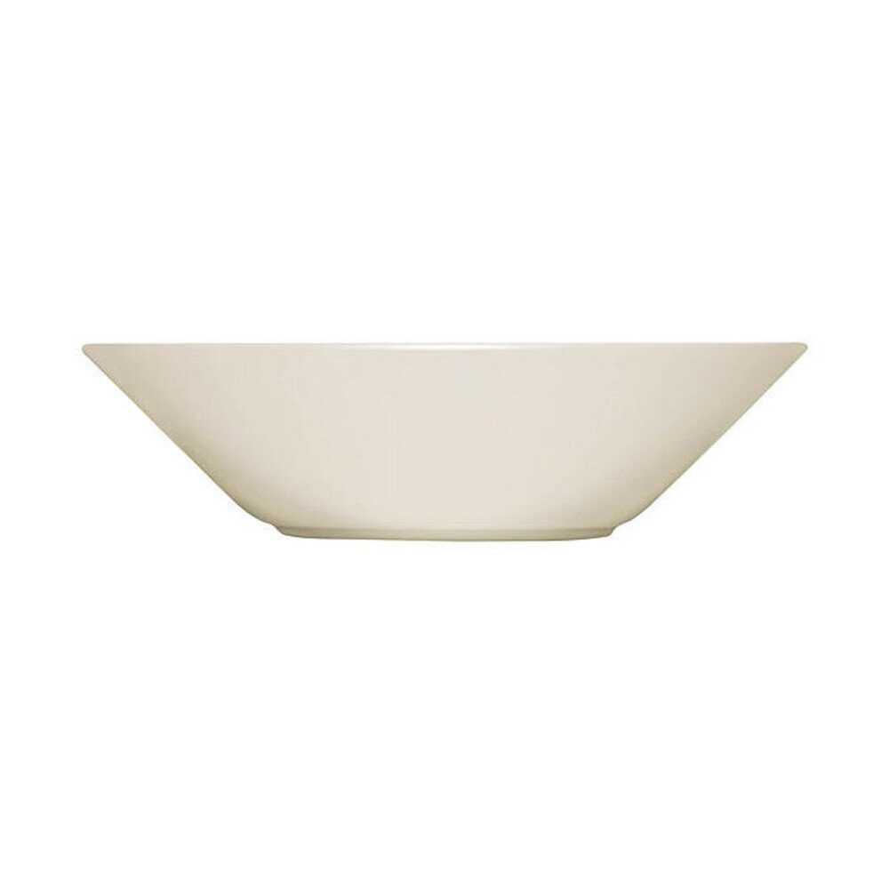 IITTALA Teller Teller tief 21 cm Teema weiss, (1 St), Teller tief, Ø21cm, Porzellan
