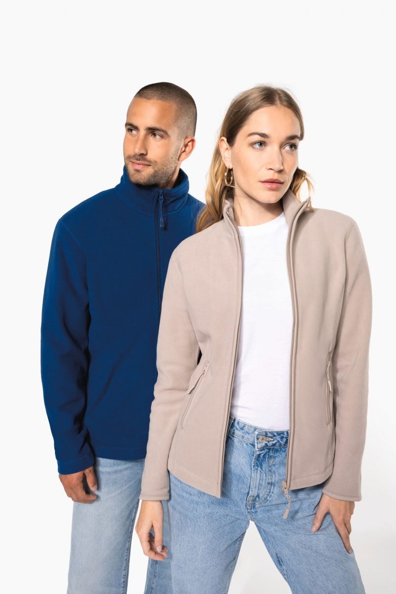 Kariban Outdoorjacke Mikrofleece-Jacke mit Reißverschluss für Damen