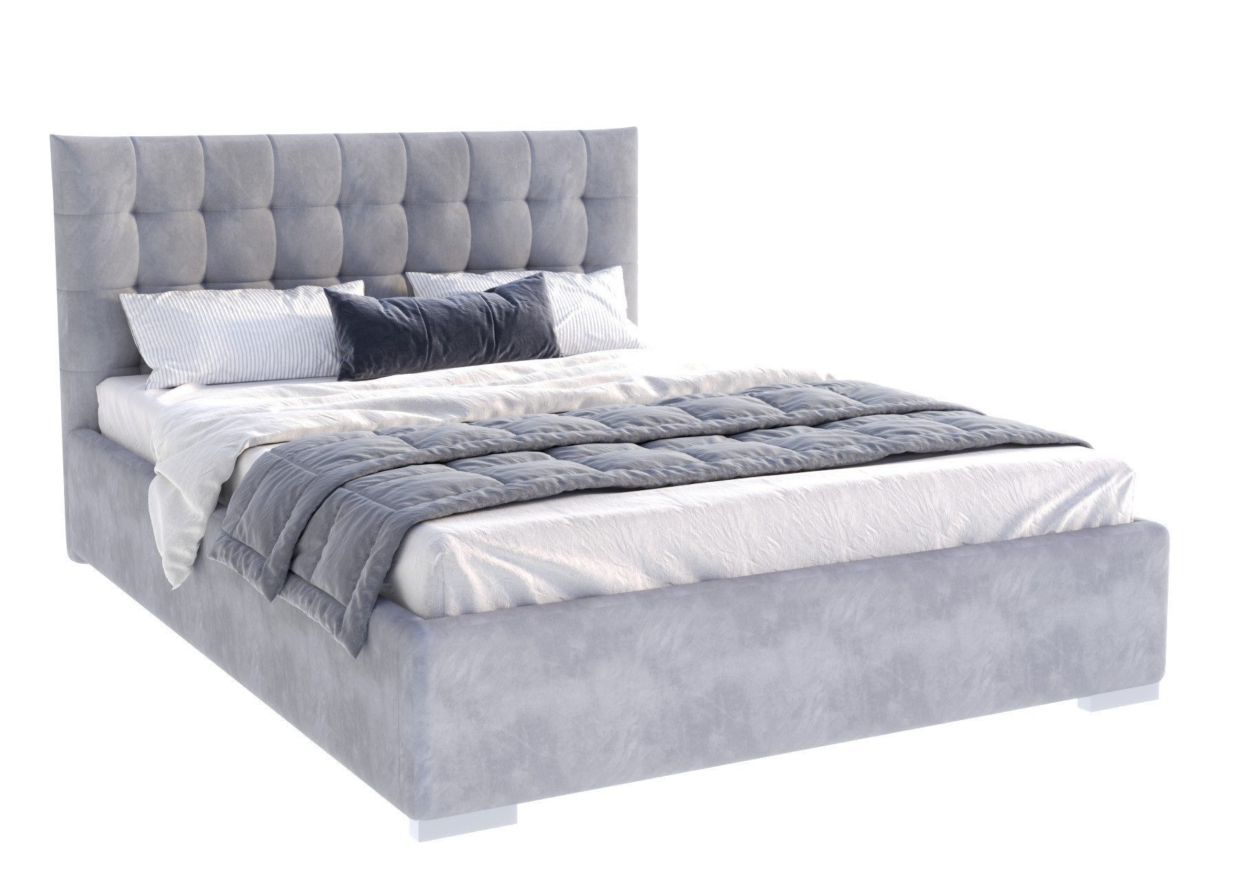 thematys Polsterbett Bett Stauraumbett aus Velours 120x200 140x200 160x200 günstig online kaufen