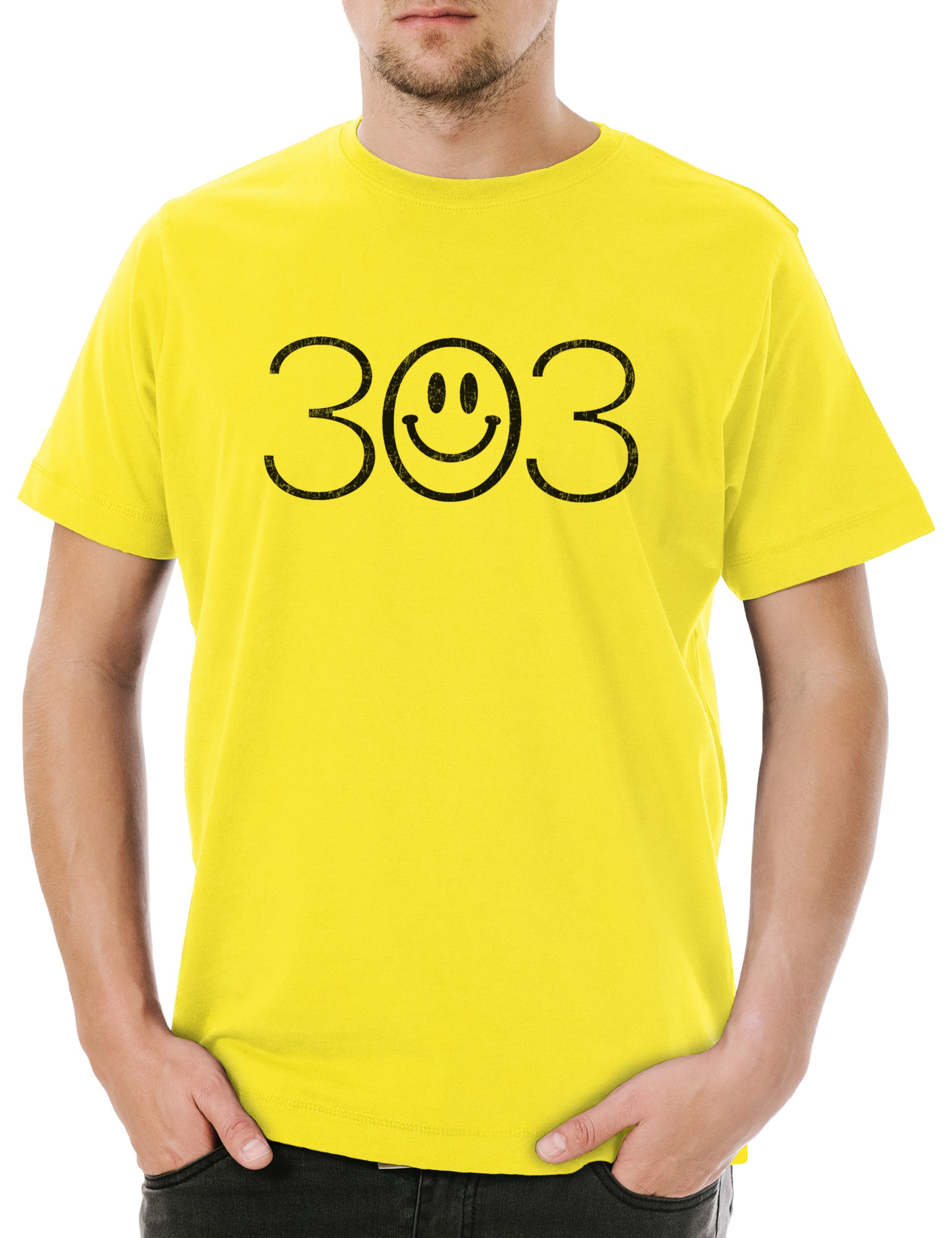 Print-Shirt 303 Acid Herren T-Shirt Synthesizer Electro Techno LFO Musik Music DJ
