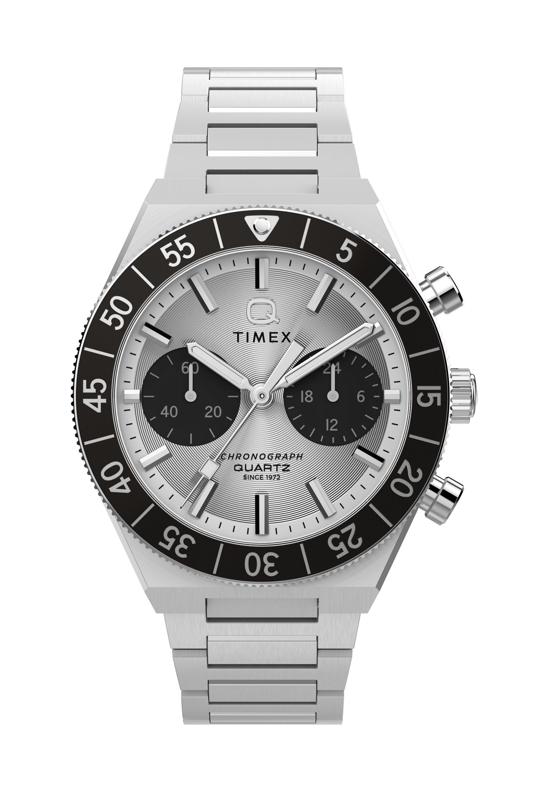 Timex Quarzuhr Q Timex Continental Chronograph, (1-tlg., Not a set – not applicable to this product), Quarz Chronograph
